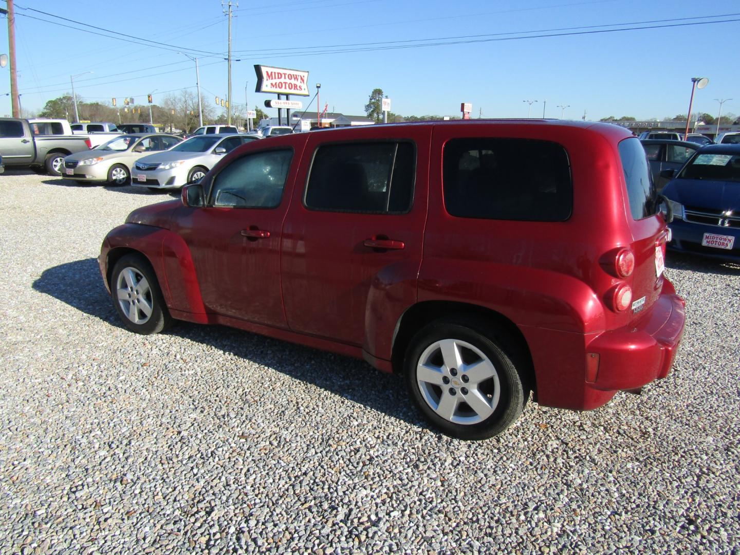 2010 Red /Tan Chevrolet HHR LT1 (3GNBABDBXAS) with an 2.2L L4 DOHC 16V FFV engine, Automatic transmission, located at 15016 S Hwy 231, Midland City, AL, 36350, (334) 983-3001, 31.306210, -85.495277 - Photo#5